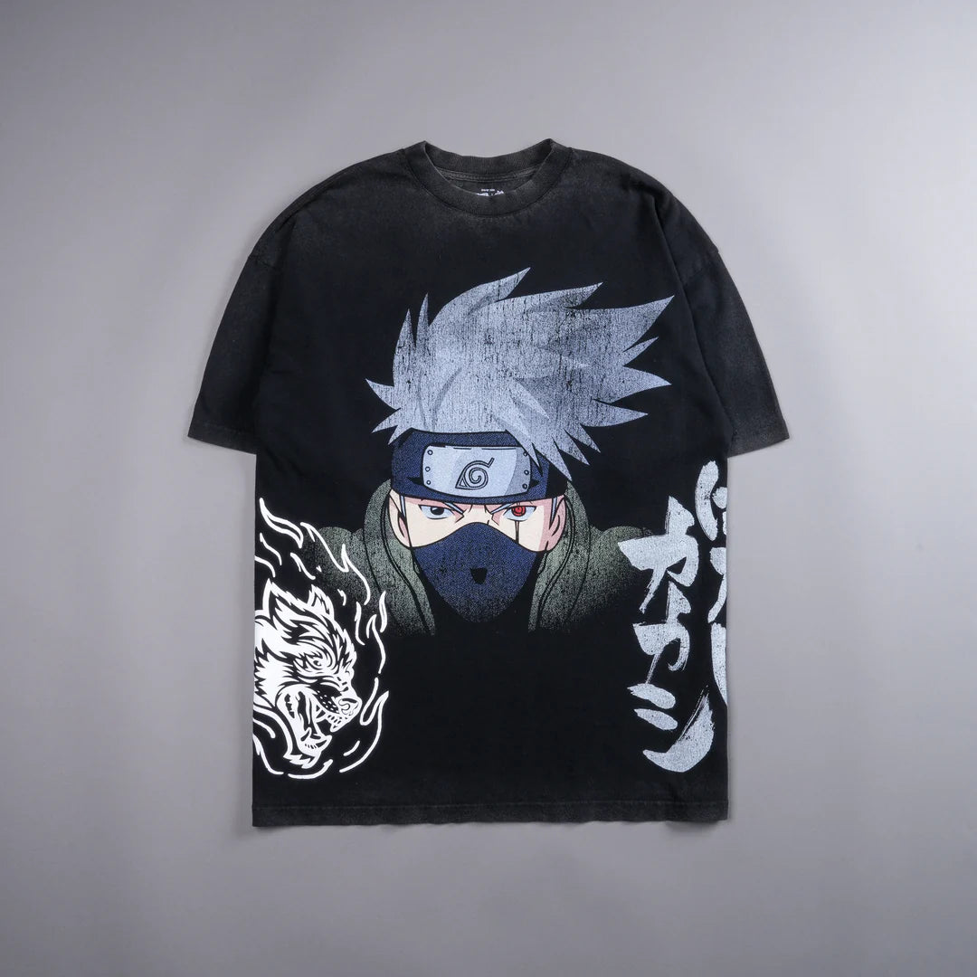 Ninja World "Premium" Oversized Tee in Black #765 of 1000