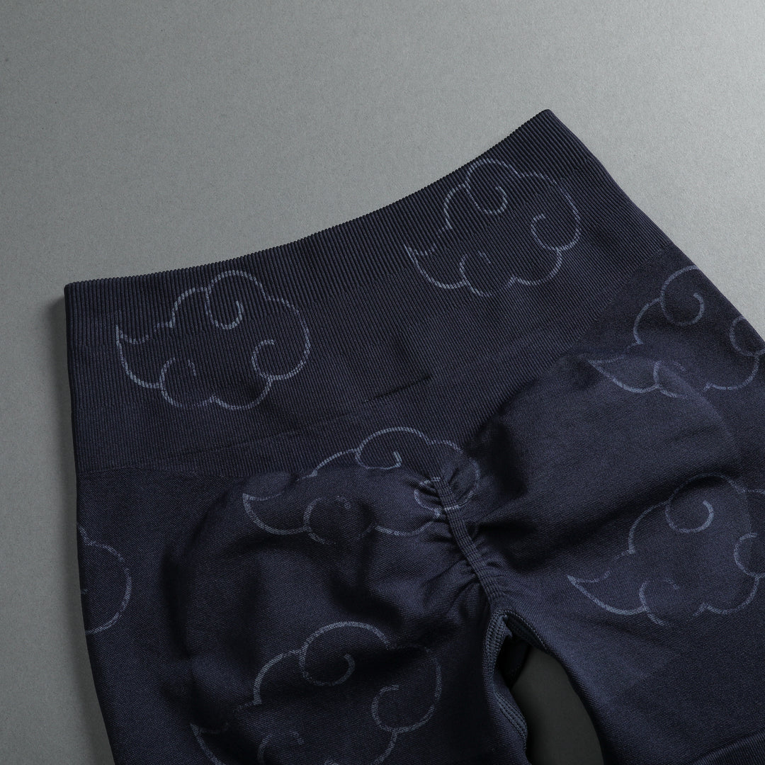 Wolf Cloud Everson Seamless "Training" Shorts in Storm Blue