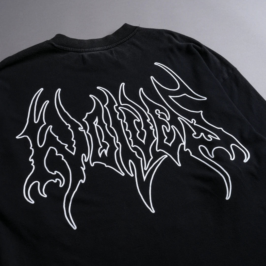 Ninja World "Premium" Oversized Tee in Black #765 of 1000