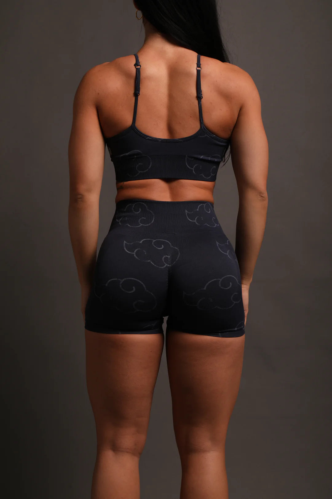 Wolf Cloud Everson Seamless "Training" Shorts in Storm Blue