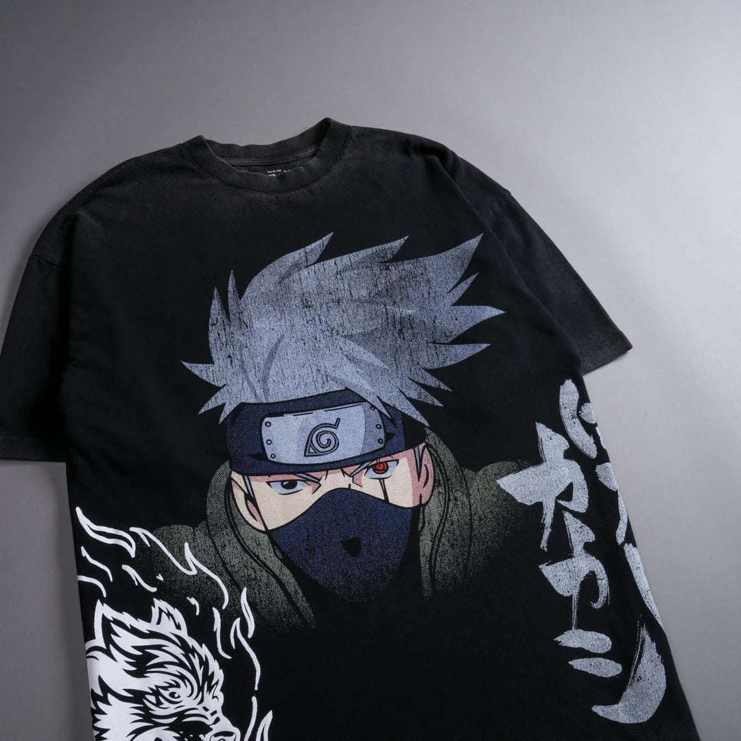 Ninja World "Premium" Oversized Tee in Black #765 of 1000