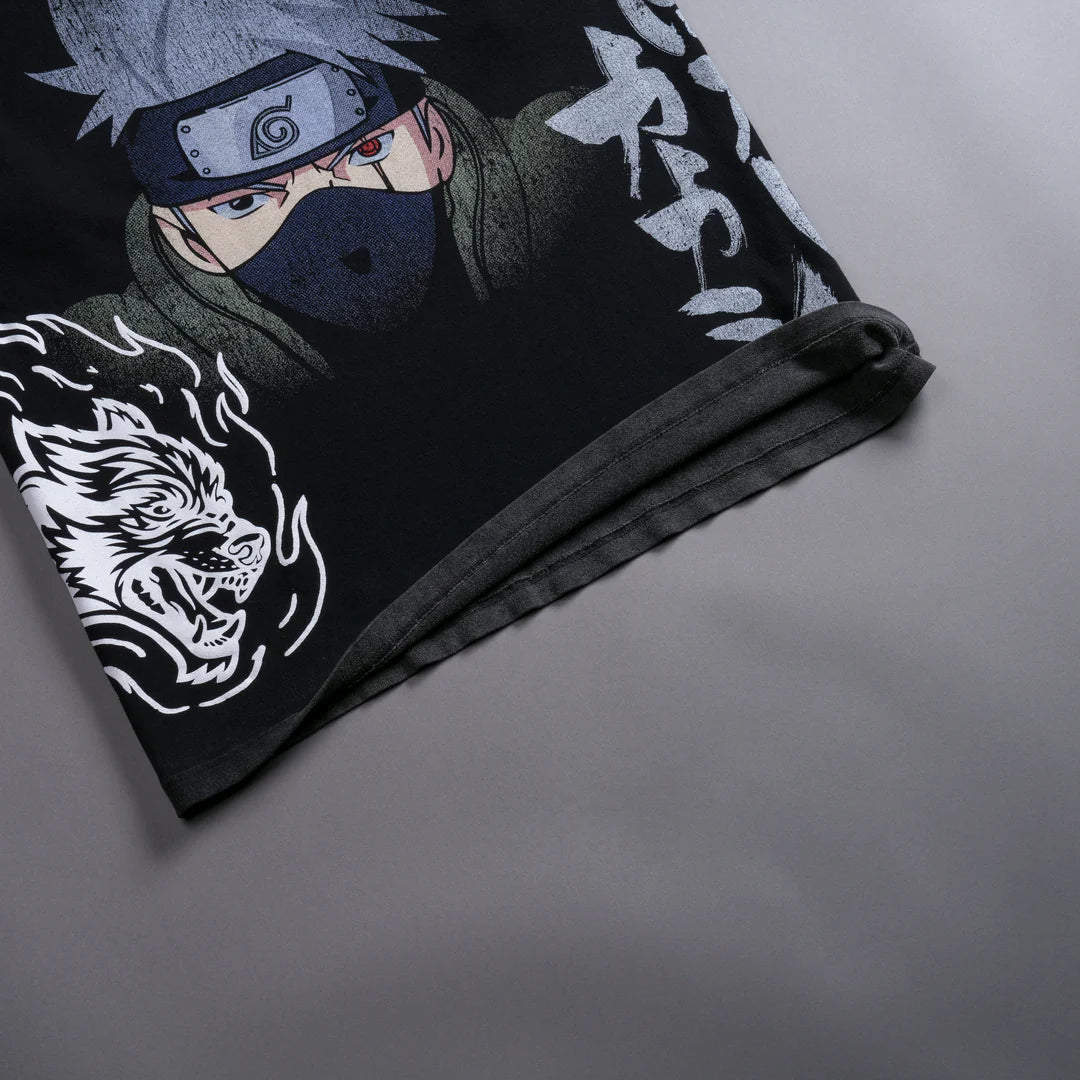 Ninja World "Premium" Oversized Tee in Black #765 of 1000