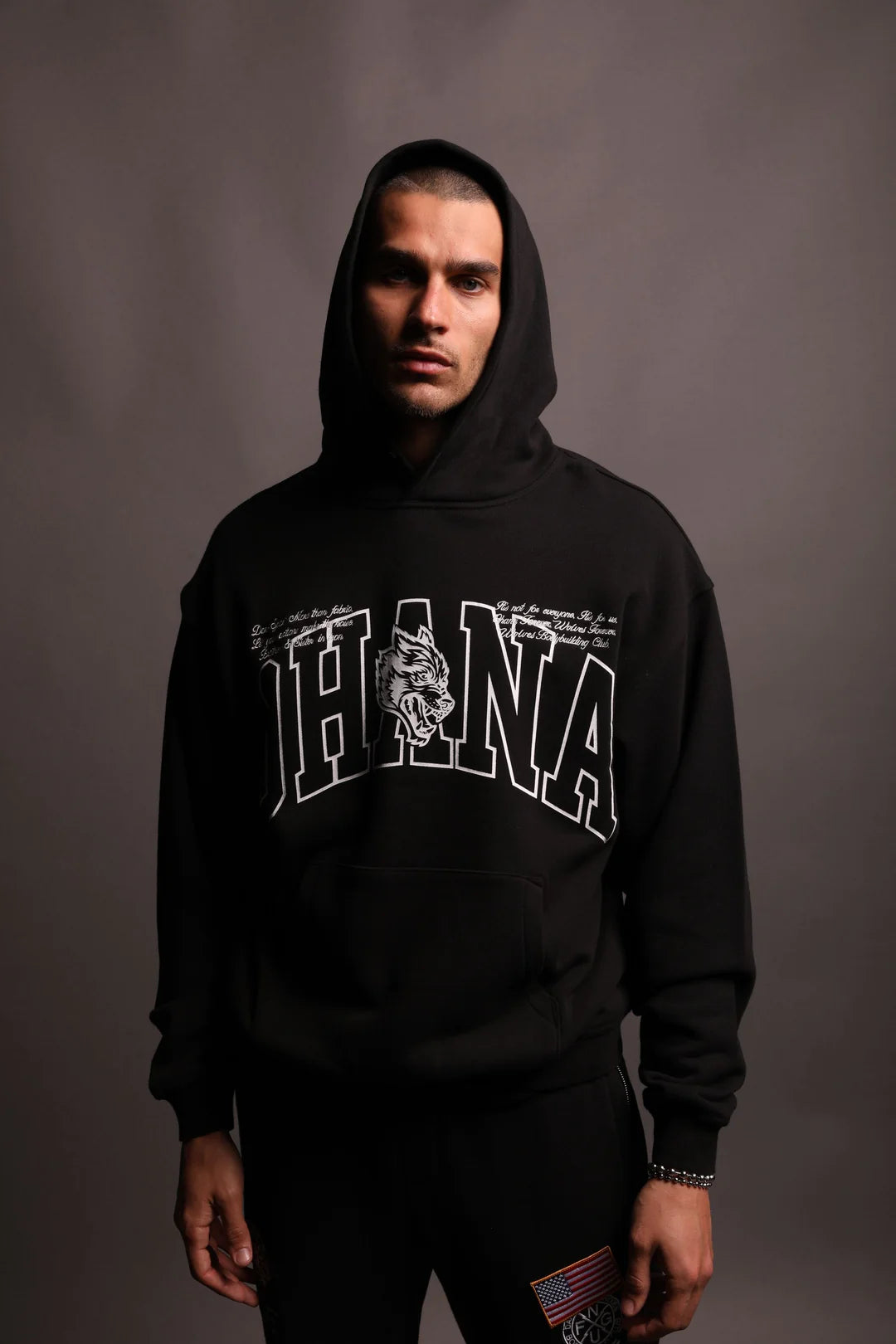 Ohana Forever V2 "Pierce" Hoodie in Black