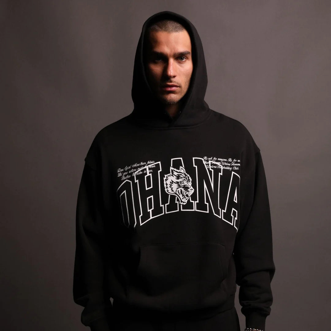 Ohana Forever V2 "Pierce" Hoodie in Black